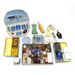 Assorted Circa 1930s and Later Scent Bottles and Cosmetics, comprising Bourjois Evening in Paris,