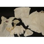 Assorted Late 19th/Early 20th Century Children's Christening Gowns and Day Dress, including four