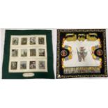 Versace Silk Scarf 'Atelier Musicale', depicting lutes, angels with instruments, within a gold and