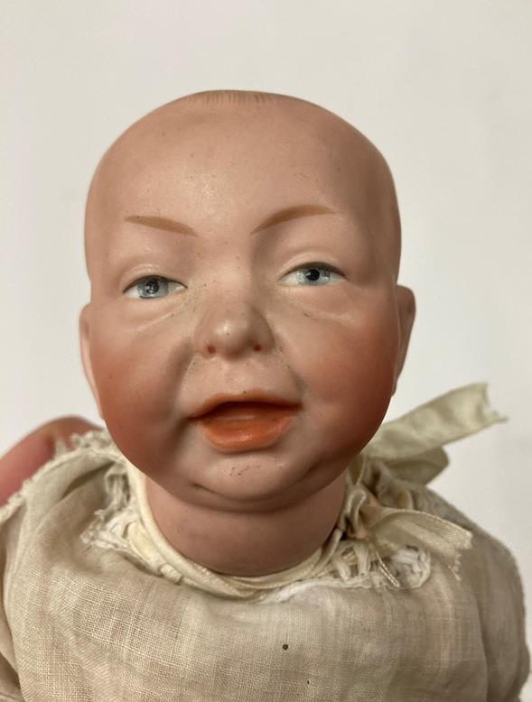Kammer & Reinhardt '28' '100' Bisque Character Baby Doll, painted and moulded hair and eyes, - Image 2 of 11