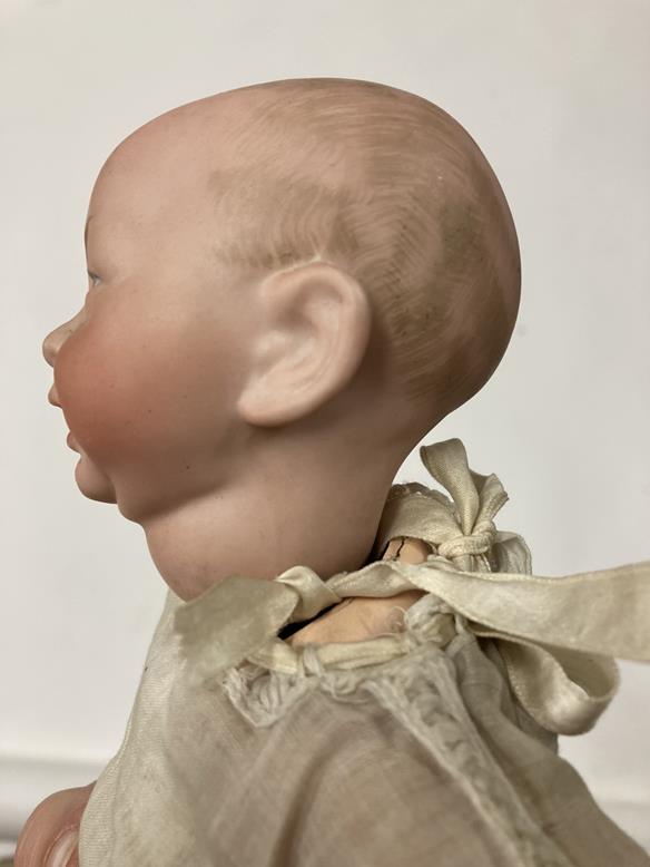 Kammer & Reinhardt '28' '100' Bisque Character Baby Doll, painted and moulded hair and eyes, - Image 3 of 11