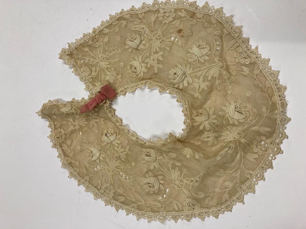 Assorted Lace Costume Accessories and Other Items, comprising toddler's cream silk dress, another in - Image 10 of 13