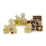 Guerlain Glass Dummy Factices and Scents, comprising seven Mitsouki dummy and scent bottles, three