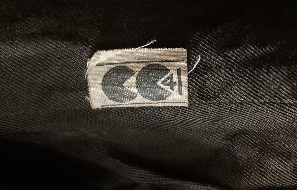 Circa 1940s Costume Bearing the CC41 Label, comprising a brown wool jacket with three button - Image 7 of 7