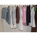 Assorted Circa 1930-50s Suits and Tennis Dresses, comprising a Christian Dior grey skirt suit,