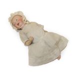 Kammer & Reinhardt '28' '100' Bisque Character Baby Doll, painted and moulded hair and eyes,