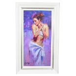 Henry Asencio (Contemporary) American ''Prelude to a Treasure'' Signed and numbered 7/95, giclee