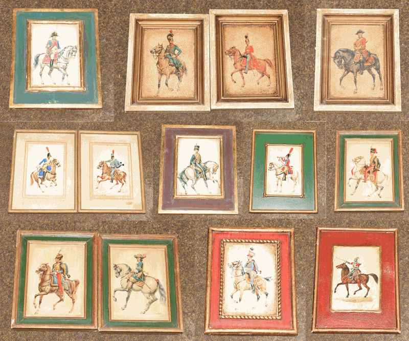 After Konigreich Frankreich ''Gendarmes de la Garde du Roi'', a large collection of military