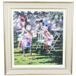 Sherree Valentine Daines (b.1956) ''Champagne in the Shadows'' Signed and numbered 70/195, giclee