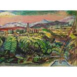 Sir Francis Ferdinand Maurice Cook Bt. (1907-1978) View from Marrakesh, looking towards the Atlas