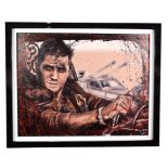 Pete Humphreys (Contemporary) ''Mad Max'' Signed, oil on canvas, 70cm by 90cm Artist's Resale