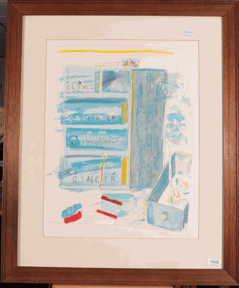 Chloe Cheese (b.1952) ''Spice Chest with Corriander'' Signed, inscribed and dated (19)80, numbered - Image 15 of 22