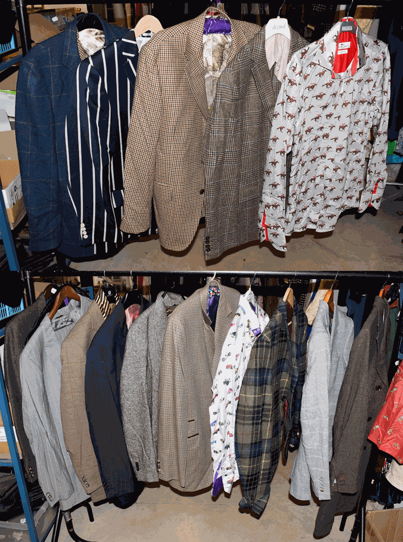 13 Gents jackets including Hugo Boss, Crow & Jester, Jack Wills, Go Beyond, Steel & Jelly, Paul