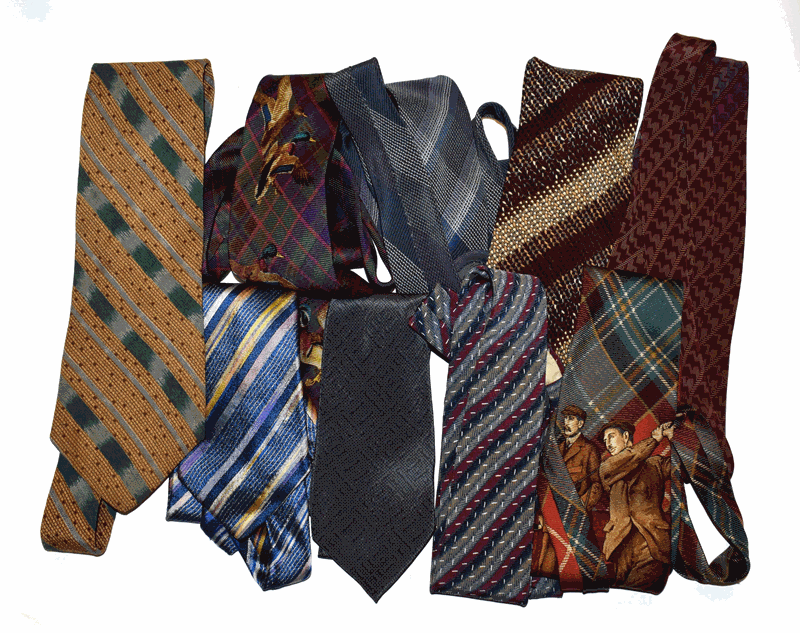 Gents ties including seven silk Missoni examples, many bought from the 'Mens Store Bloomingdales',