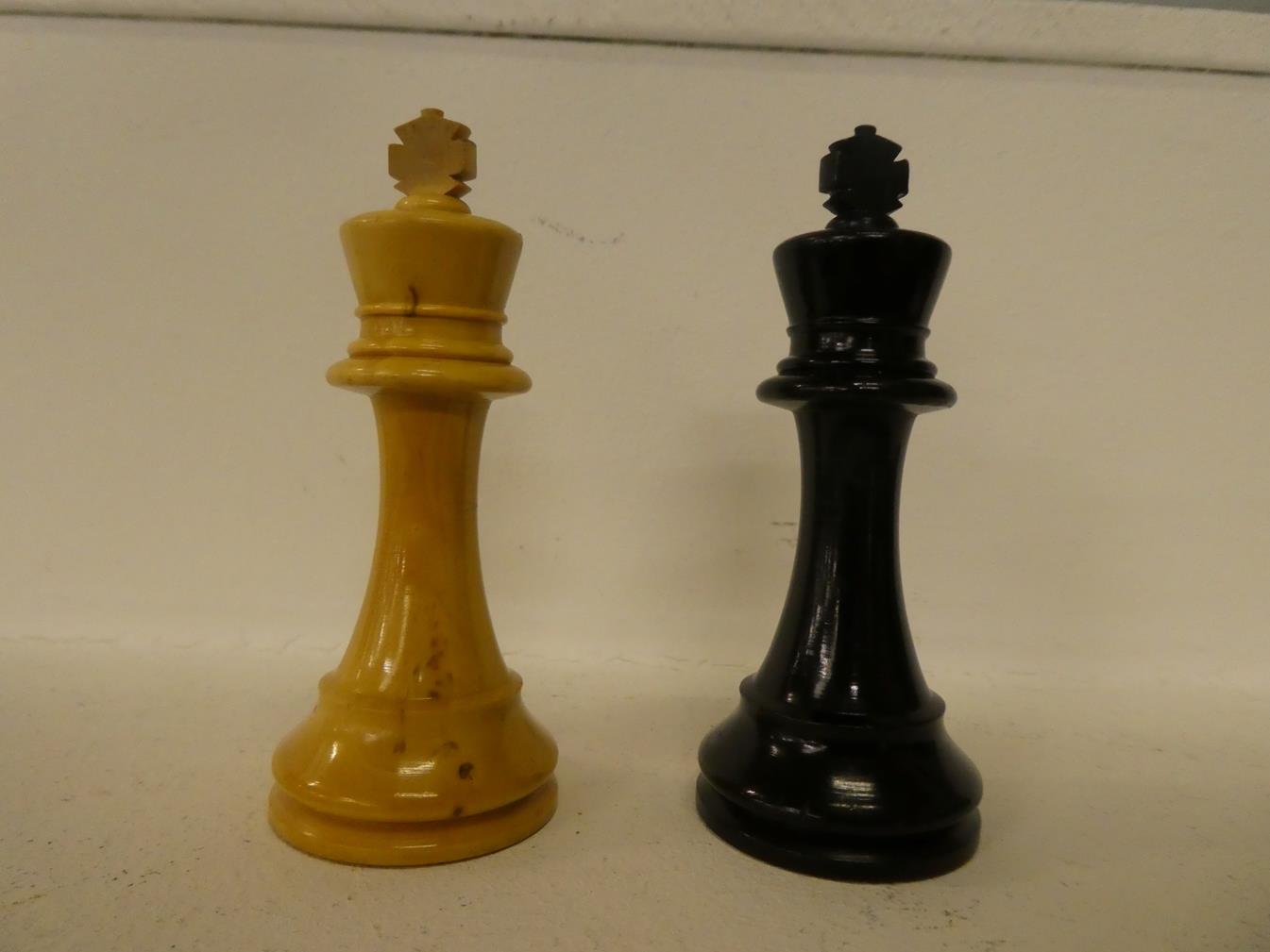 A mid 20th century games compendium, chess set in box, together with two bezique cabinets, one - Image 4 of 33