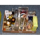 Collection of assorted ladies scent bottles and dummy factices including six Escada limited