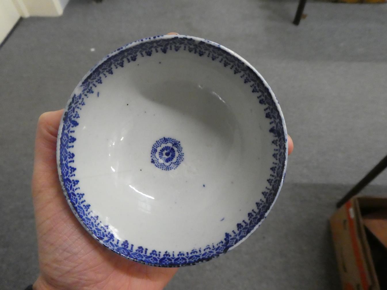 A small pair of Japanese blue and white finger bowls, signed, together with a quantity of similar - Image 33 of 42