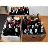 Various French and German red and white table wines including Wine Society Bordeaux, red, Chateau La