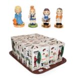 Twenty boxed Carltonware Kids figures, boxed, to include Millenium x13, Bedtime, School Boy x5,