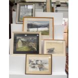 A quantity of late 19th / 20th century oils, watercolours and mixed media works, to include Janice