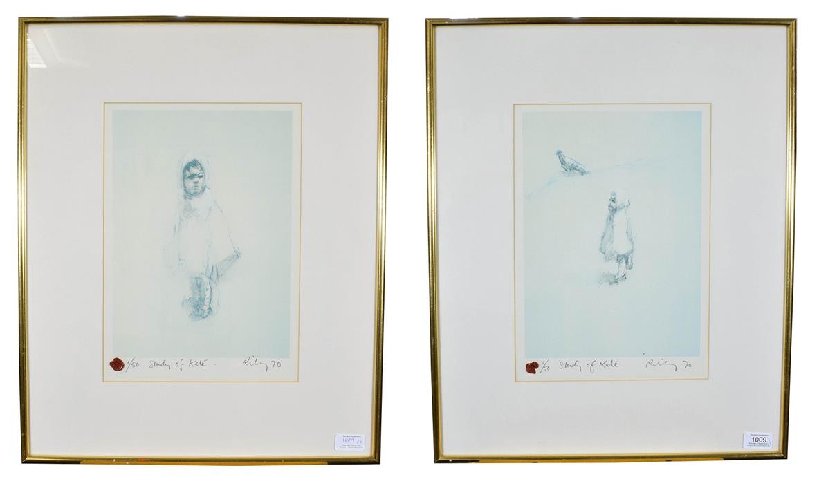 Harold Riley (b.1934) ''Study of Kate'' Signed and dated (19)70, inscribed and numbered 1/5, with - Image 2 of 3