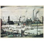 After Laurence Stephen Lowry RBA, RA (1887-1976) ''An Industrial Town'' Signed and numbered 412/500,