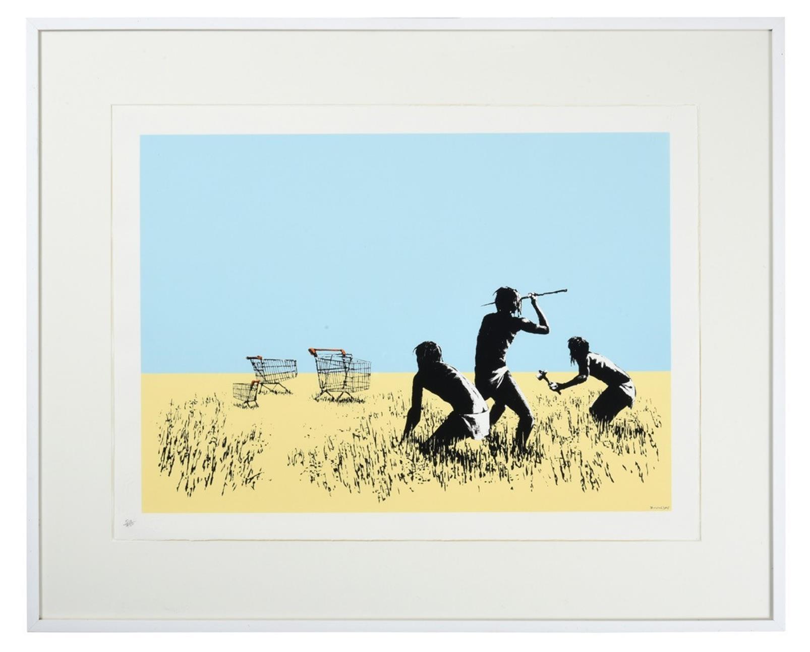 Banksy (b.1973) ''Trolleys'' Signed and numbered 510/750, with the publisher's blindstamp, - Image 2 of 7