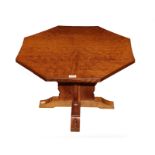 Beaverman: Colin Almack (Sutton-under-Whitestonecliffe): A English Oak Octagonal Coffee Table, on