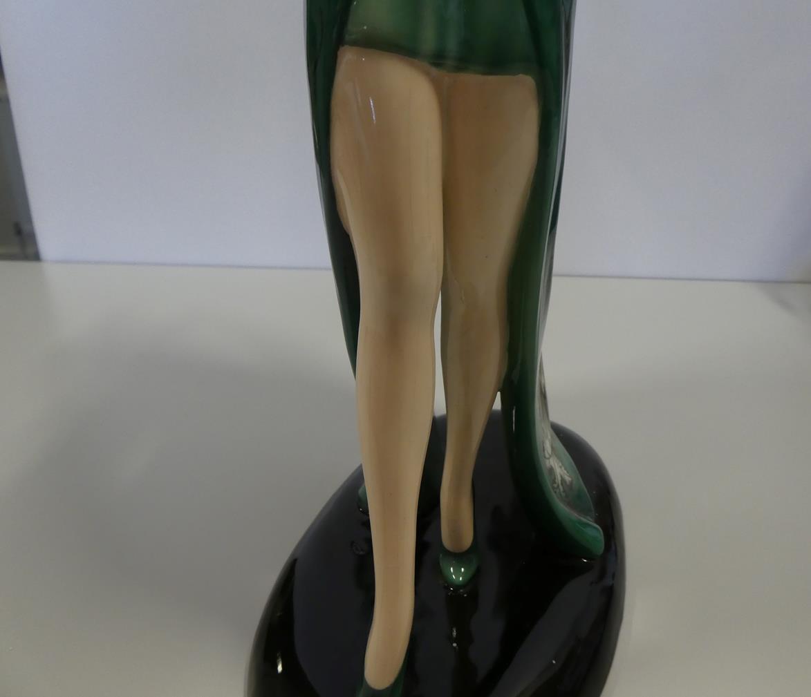 Stefan Dakon (1904-1992) for Goldscheider, An Austrian Art Deco Pottery Figure of a Dancer, circa - Image 10 of 12