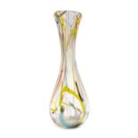 A Murano Glass Vase, attributed to Dino Martens for Aureliano Toso, clear glass with coloured canes,