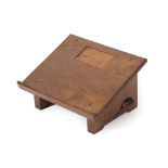 Workshop of Robert Mouseman Thompson (Kilburn): An English Oak Missal Stand Table Book Rest, the