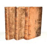 Rapin de Thoyras [Paul] The History of England, ..., James Mechell, 1732-35, three folio volumes [