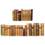 Bindings An attractive collection of books, eighteenth century and later, all in leather bindings (