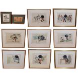 After Florence Upton, a quantity of nursery prints (one box)