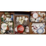 A large quantity of assorted ceramics and glass including a Victorian dessert service, Chinese