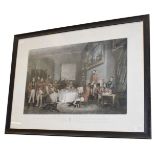 After Francis Grant, the Melton Breakfast, print, 55cm by 80cm