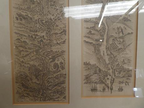 A collection of 19th century prints, maps and photographs framed and glazed, to include Frank Meadow - Image 15 of 20