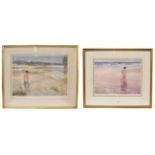 After William Russel Flint (1880-1969) two framed and glazed limited edition prints, largest 53cm by