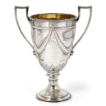 ~ A Victorian Silver Cup, by Frederick Elkington, London, 1874, in the Neo-classical style, tapering
