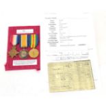 A First World War Casualty Trio, comprising 1914-15 Star, British War Medal and Victory Medal,