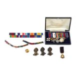 A First/Second World War DSO, MC Group of Miniature Medals, comprising Distinguished Service