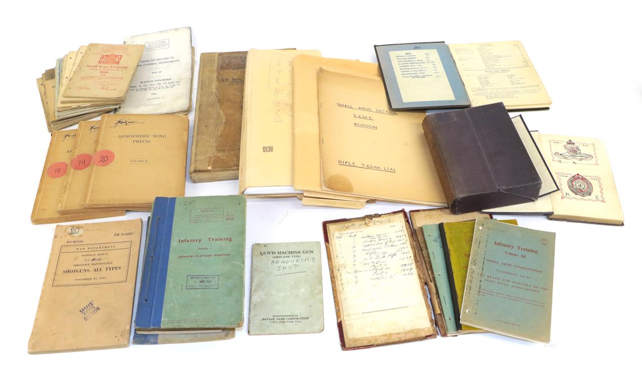 A Quantity of Armourer's Handbooks, including The Armourer's Handbooks for the Rifle and Light