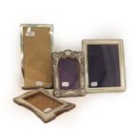 Four Edward VII and George V Silver-Mounted Photograph-Frames, one by Crisford and Norris Ltd.,