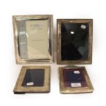 Four Elizabeth II Silver-Mounted Photograph-Frames, Three by Carrs, Sheffield, 2005, 2008 and