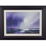 Barry Hilton (Contemporary) ''Violet Dawn'' Signed and numbered 66/105 giclee print on board, 42cm