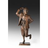 Graham Ibbeson MA (b.1951) Eric Morecambe Maquette Signed and inscribed A/P, bronze, 38.5cm high See