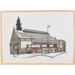 Willie Rodger RSA RGI (1930-2018) ''Glasgow Fish Market'' Signed and numberd 21/25, inscribed,