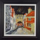 Katharine Dove (Contemporary) ''Salisbury North Gate II'' Signed, inscribed verso, acrylic on