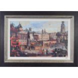 Christian Hook (Contemporary) ''Trafalgar Square'' Signed and numbered 64/295, giclee print on