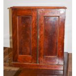 A Victorian mahogany nine-drawer fitted collectors specimen cabinet, 52cm by 33cm by 60cm